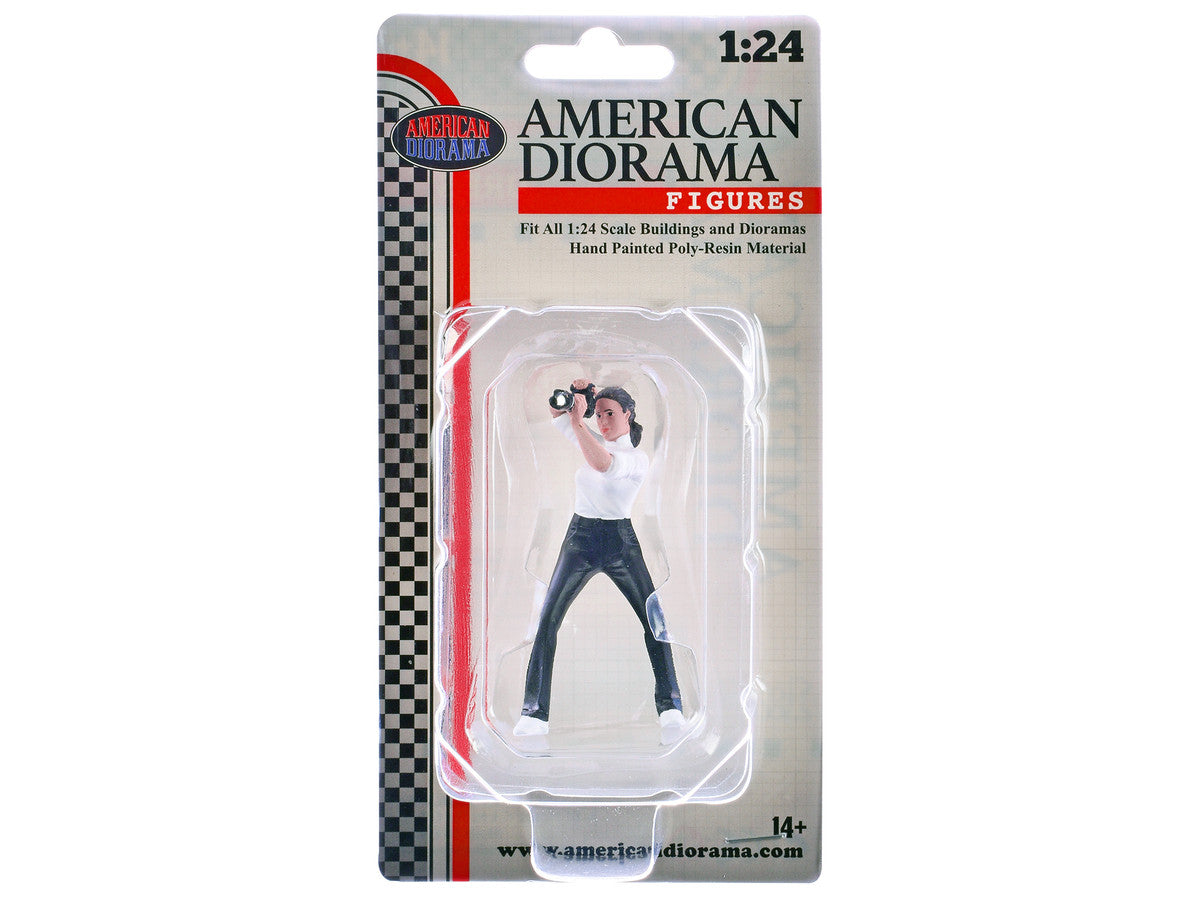 "Photographers" Figure #2 for 1/24 Scale Models by American Diorama by American Diorama