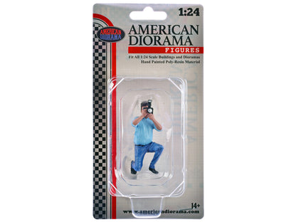 "Photographers" Figure #3 for 1/24 Scale Models by American Diorama by American Diorama