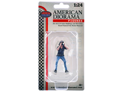 "Photographers" Figure #4 for 1/24 Scale Models by American Diorama by American Diorama