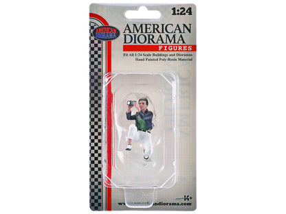 "Photographers" Figure #5 for 1/24 Scale Models by American Diorama by American Diorama