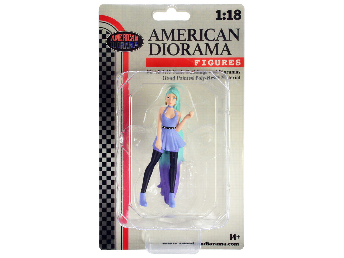 "Cosplay Girls" Figure 4 for 1/18 Scale Models by American Diorama by American Diorama