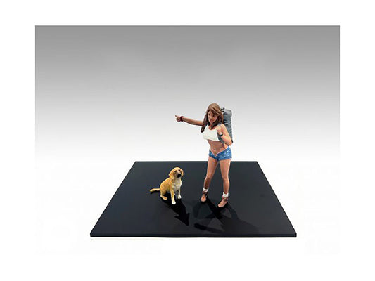 "Figure18 Series 1" Figure 705 Set of 2 pieces for 1/18 Scale Models by American Diorama by American Diorama