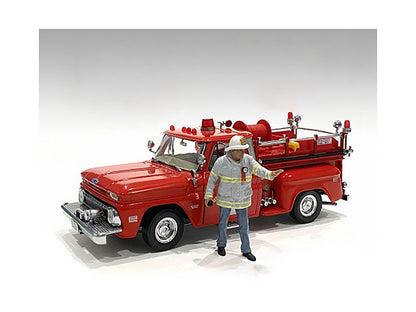 "Firefighters" Fire Captain Figure for 1/18 Scale Models by American Diorama by American Diorama