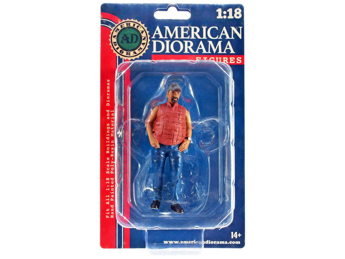 "Campers" Figure 1 for 1/18 Scale Models by American Diorama by American Diorama