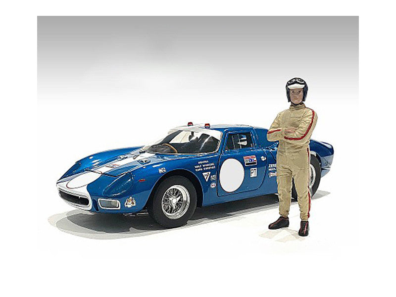 "Racing Legends" 60's Set of 2 Diecast Figures for 1/43 Scale Models by American Diorama by American Diorama