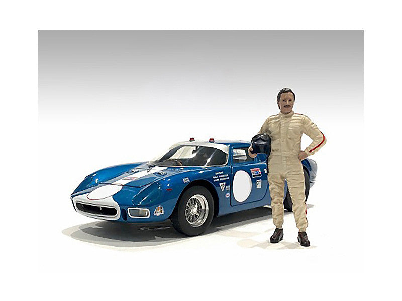 "Racing Legends" 60's Set of 2 Diecast Figures for 1/43 Scale Models by American Diorama by American Diorama