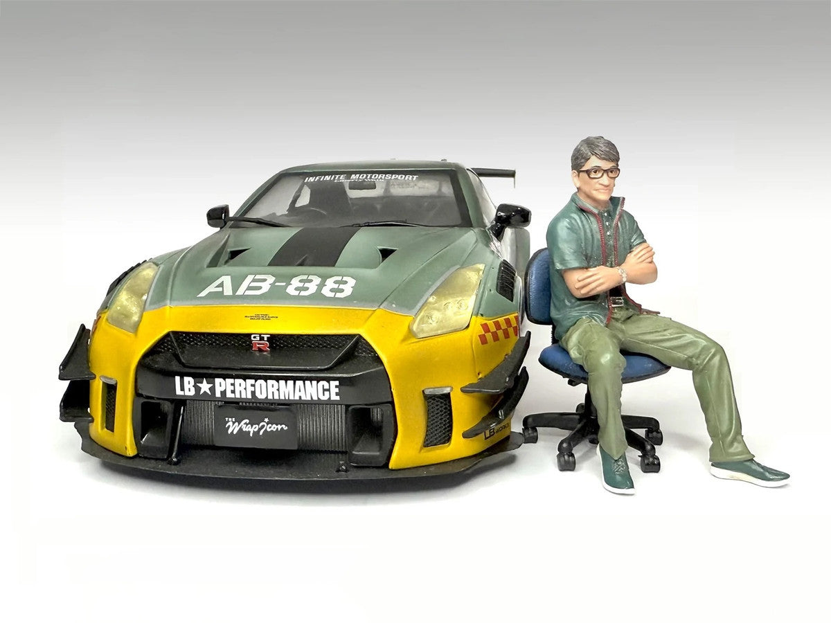 "Top Tuners" Figure #1 "Premium" Series for 1/24 Scale Models by American Diorama by American Diorama