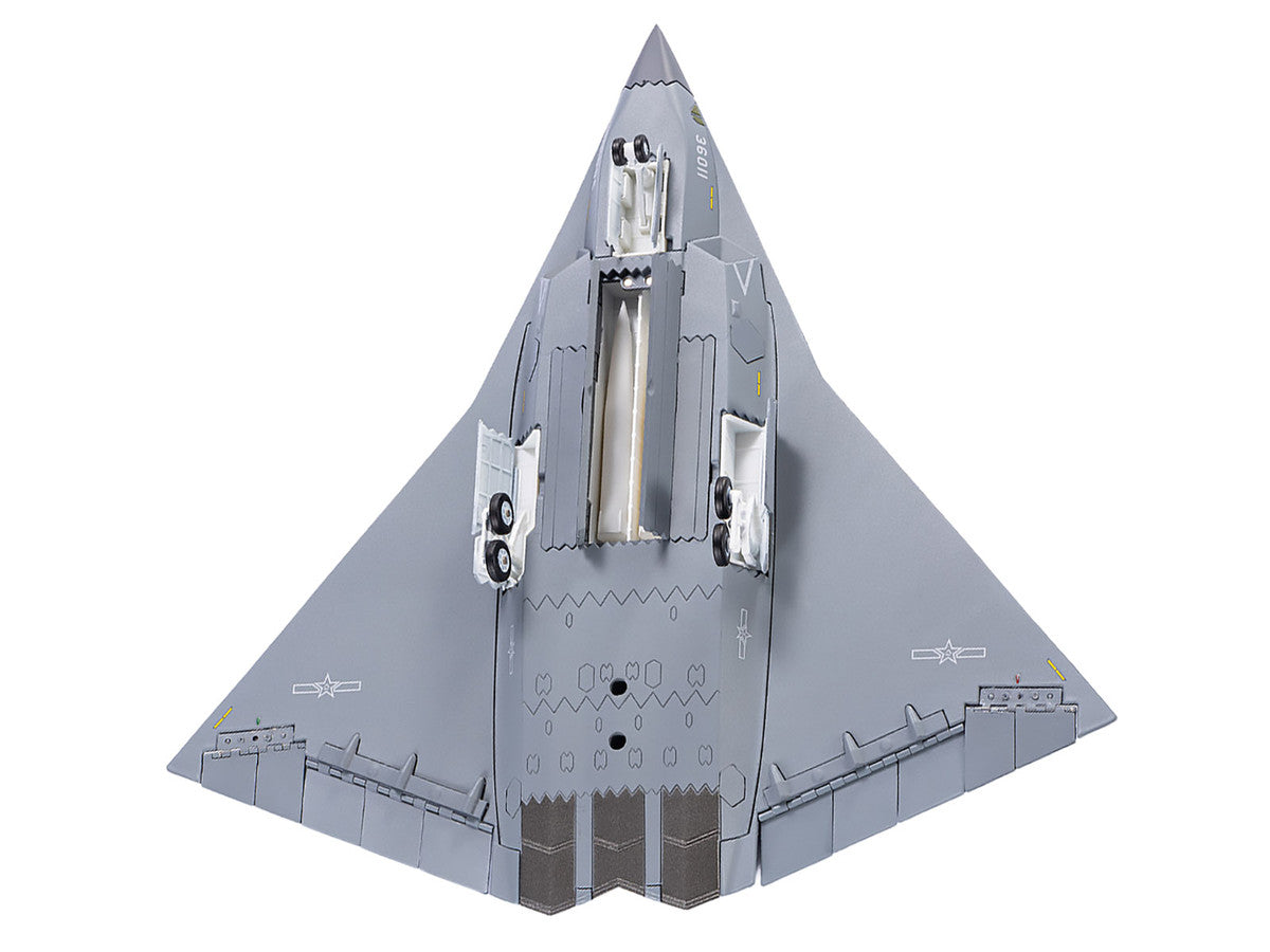 CAC J-36 Stealth Fighter Aircraft "Chinese Military" People’s Liberation Army Air Force 1/100 Diecast Model by Air Force 1 by Air Force 1