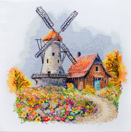 The Melody of the Autumn Wind Counted Cross-Stitch Kit by Abris Art AH-253