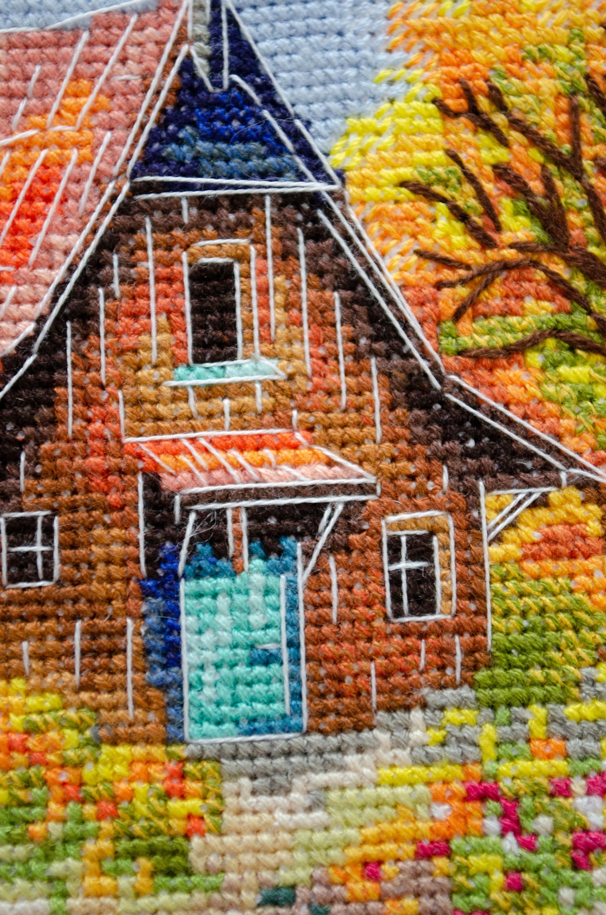 The Melody of the Autumn Wind Counted Cross-Stitch Kit by Abris Art AH-253