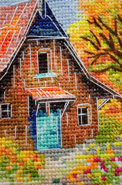 The Melody of the Autumn Wind Counted Cross-Stitch Kit by Abris Art AH-253