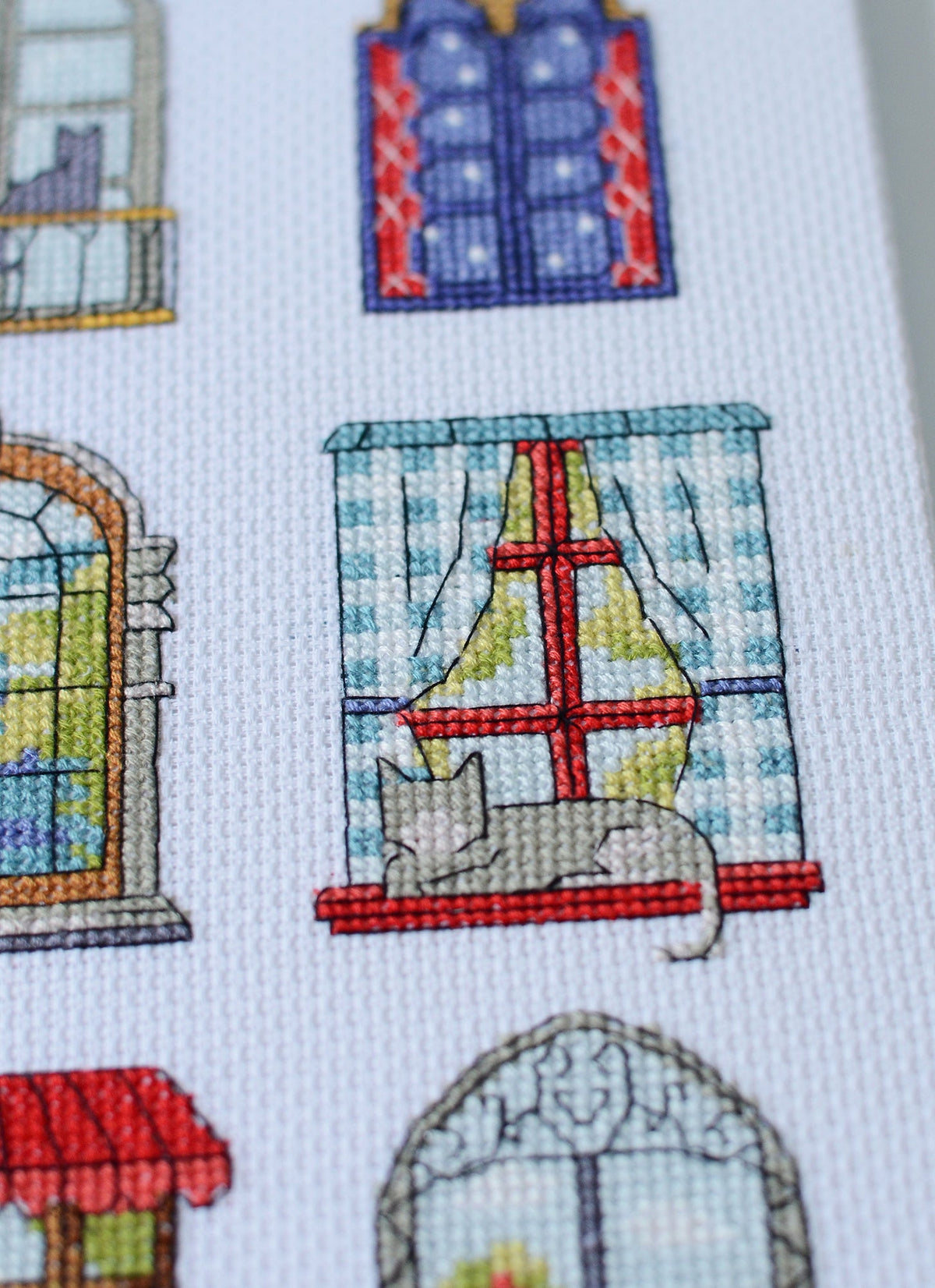 9 Little Cozy Tales Counted Cross-Stitch Kit by Abris Art AH-284 by Abris Art