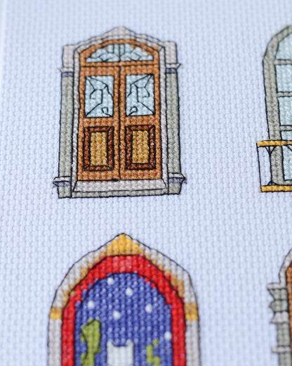 9 Little Cozy Tales Counted Cross-Stitch Kit by Abris Art AH-284 by Abris Art