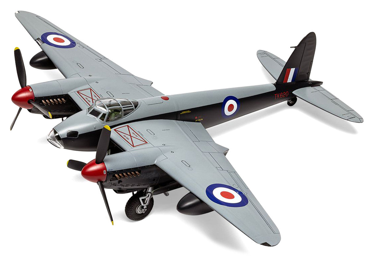 Level 2 Model Kit De Havilland Mosquito B.XVI/B.35/TT.35 Aircraft with 3 Scheme Options 1/72 Plastic Model Kit by Airfix by Airfix