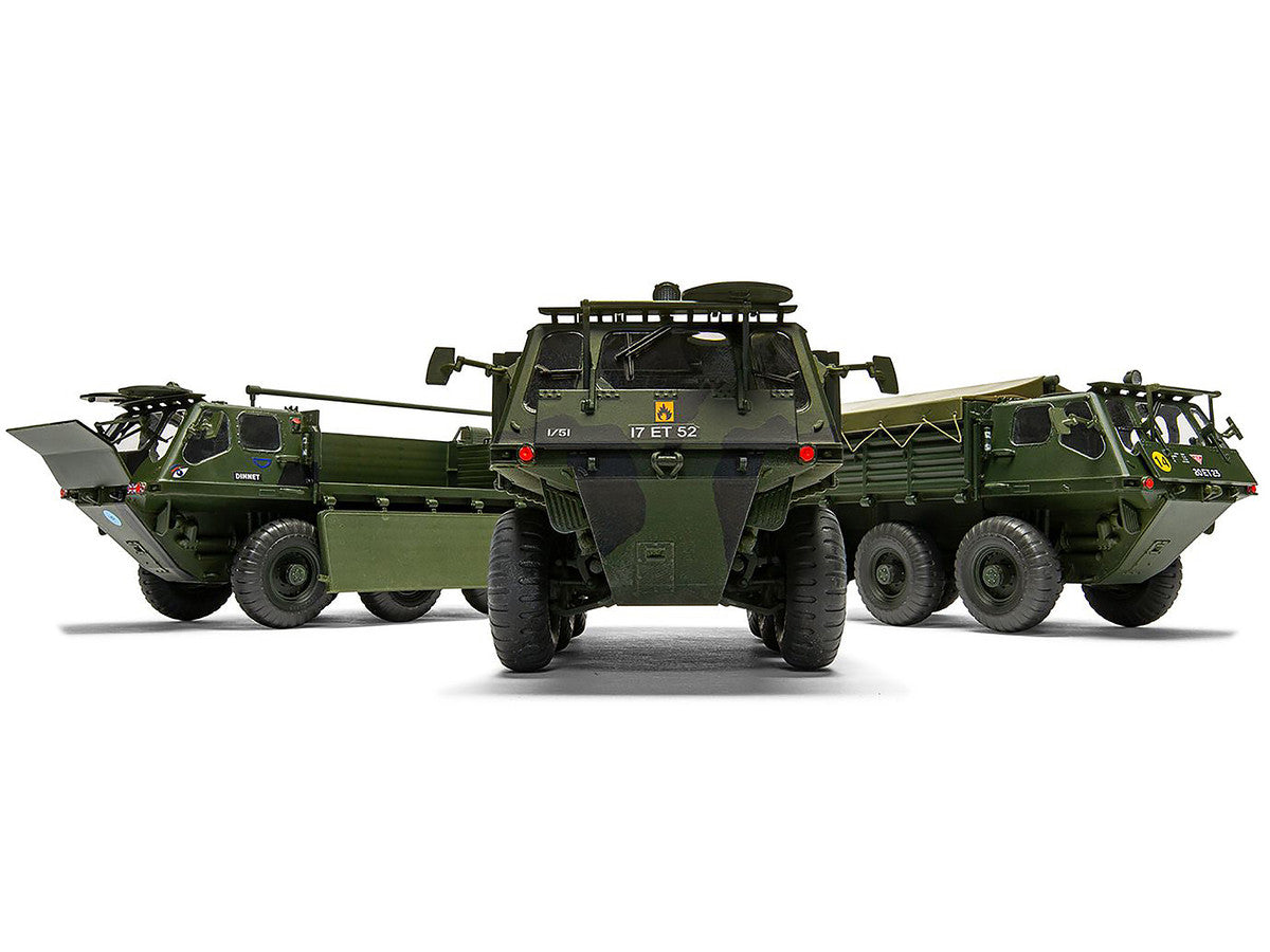 Level 3 Model Kit Alvis FV622 Stalwart Mk.2 Military Truck with 3 Scheme Options 1/35 Scale Plastic Model Kit by Airfix by Airfix