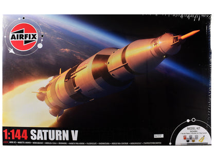 Level 3 Model Kit NASA Saturn V Rocket Gift Set 1/144 Plastic Model Kit by Airfix by Airfix