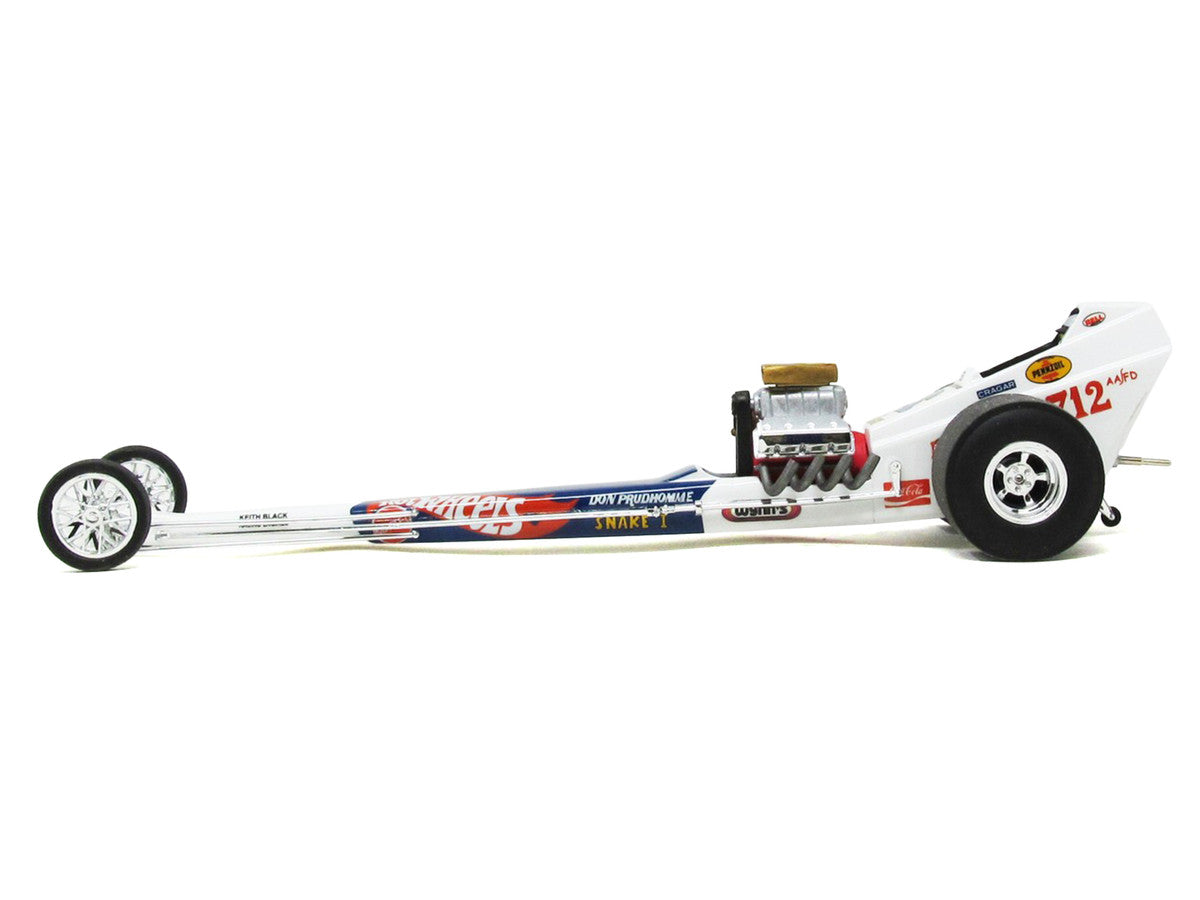 Skill 2 Model Kit Don the Snake Prudhomme's "AA" Fuel Front Engine Rail Dragste 1/24 Scale Model by Atlantis by Atlantis