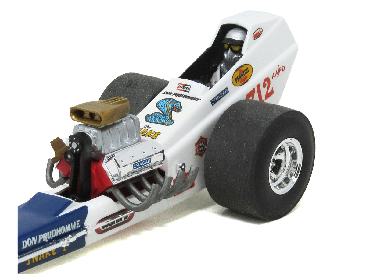 Skill 2 Model Kit Don the Snake Prudhomme's "AA" Fuel Front Engine Rail Dragste 1/24 Scale Model by Atlantis by Atlantis