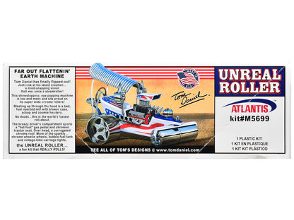 Skill 2 Model Kit Tom Daniel's Unreal Roller "America 250th Anniversary" Edition 1/24 Scale Model by Atlantis-2