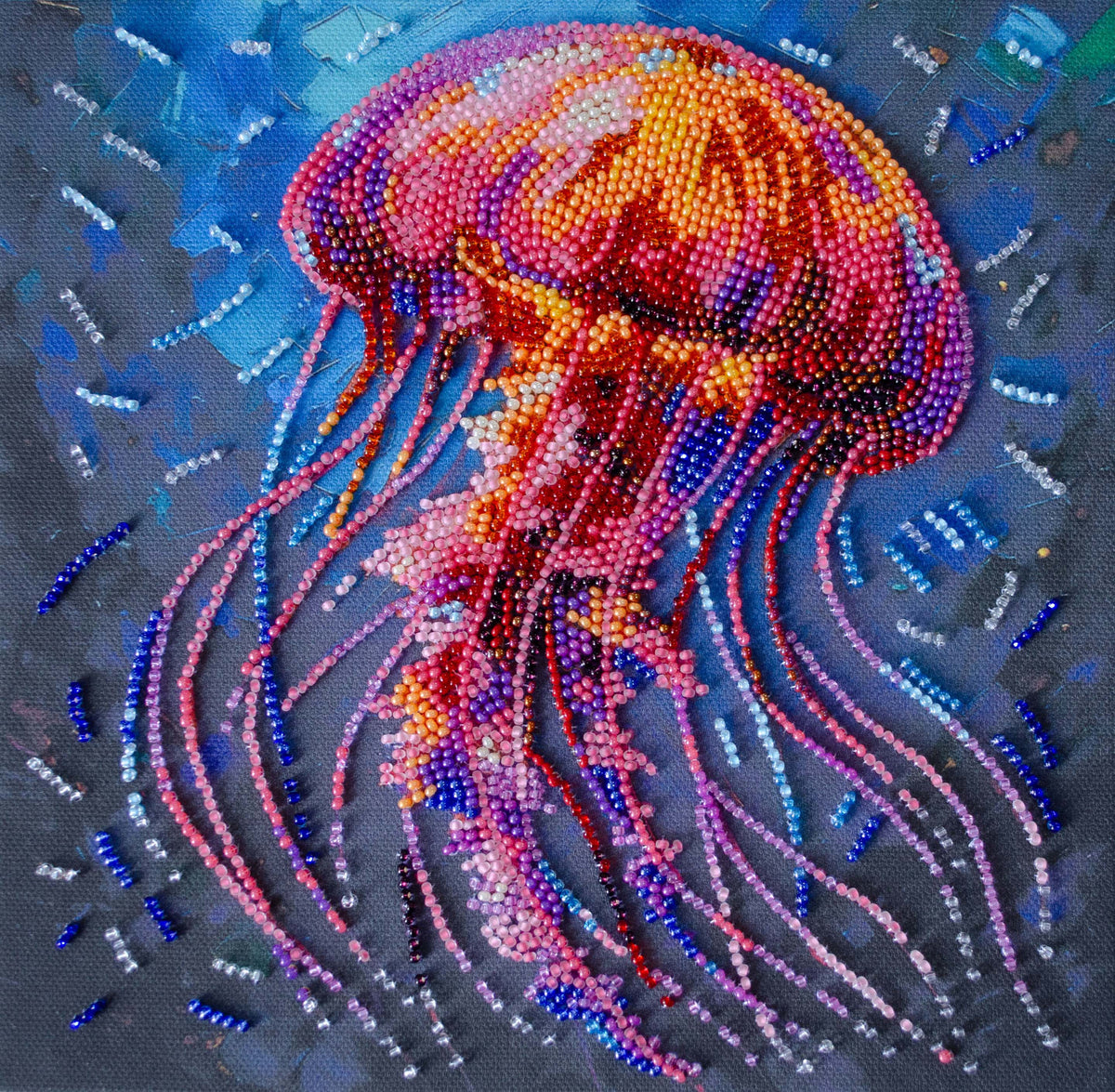 Dangerous Grace Mid-Sized Bead Embroidery Kit by Abris Art AMB-128