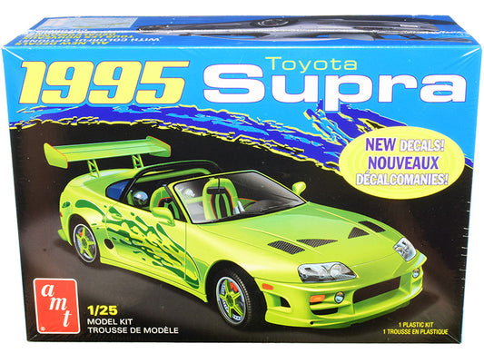 Skill 2 Model Kit 1995 Toyota Supra Convertible 1/25 Scale Model by AMT by AMT