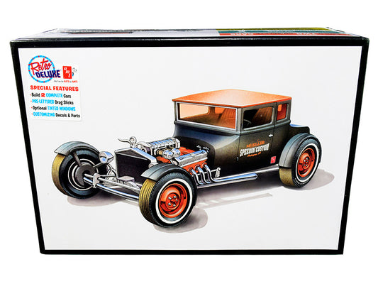 Skill 2 Model Kit 1925 Ford Model T "Chopped" Set of 2 pieces 1/25 Scale Model by AMT by AMT