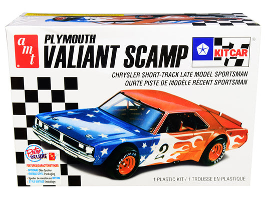 Skill 2 Model Kit Plymouth Valiant Scamp Kit Car 1/25 Scale Model by AMT by AMT