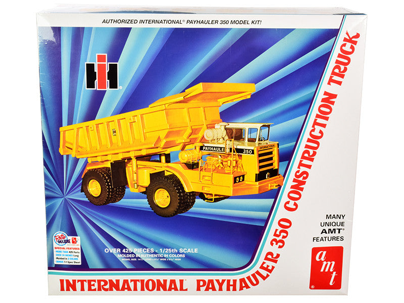 Skill 3 Model Kit International Payhauler 350 Construction Dump Truck 1/25 Scale Model by AMT by AMT