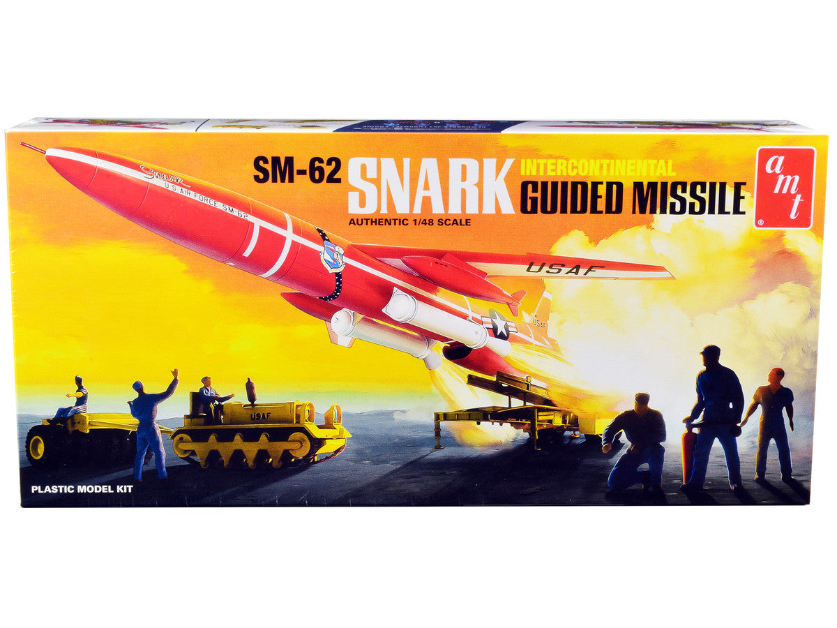 Skill 2 Model Kit Northrop SM-62 Snark Intercontinental Guided Missile 1/48 Scale Model by AMT by AMT