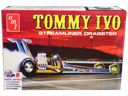 Skill 2 Model Kit Tommy Ivo Streamliner Dragster 1/25 Scale Model by AMT by AMT