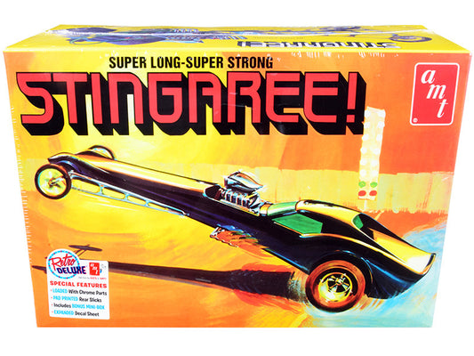 Skill 2 Model Kit Stingaree Custom Dragster 1/25 Scale Model by AMT by AMT