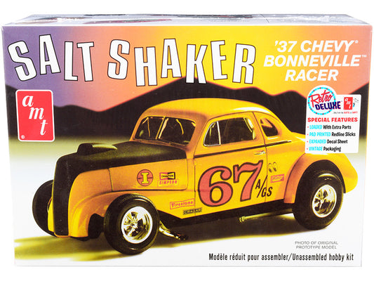 Skill 2 Model Kit 1937 Chevrolet Bonneville Racer "Salt Shaker" 1/25 Scale Model by AMT by AMT