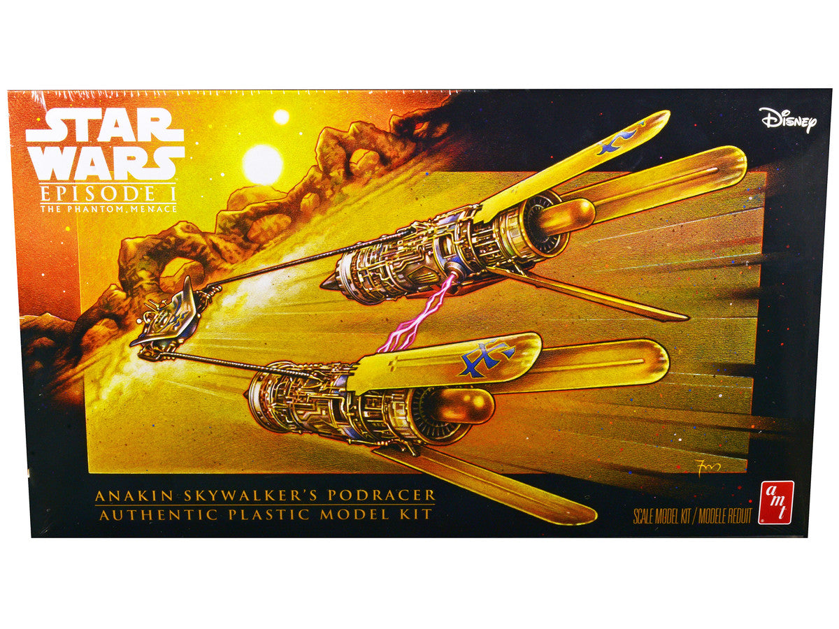 Skill 2 Model Kit Anakin Skywalker's Podracer "Star Wars Episode I: The Phantom Menace" 1/32 Scale Model by AMT by AMT