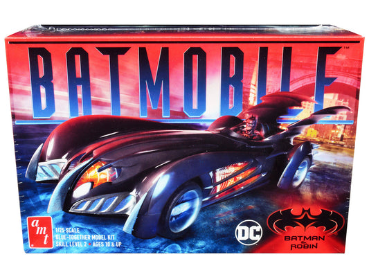 Skill 2 Model Kit Batmobile "Batman & Robin" (1997) Movie 1/25 Scale Model by AMT by AMT