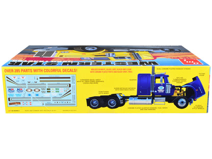 Skill 3 Model Kit Western Star 4964 Truck Tractor 1/24 Scale Model by AMT by AMT