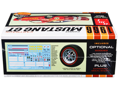 Skill 2 Model Kit 1966 Ford Mustang GT Fastback 1/25 Scale Model by AMT by AMT