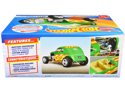 Skill 2 Model Kit 1932 Ford Phantom Vicky "Hot Wheels" 1/25 Scale Model by AMT by AMT