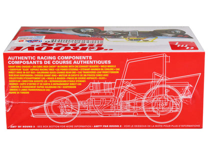 Skill 2 Model Kit "Groove Boss" Supermodified Racer 1/25 Scale Model by AMT by AMT