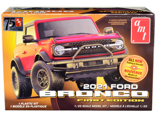 Skill 2 Model Kit 2021 Ford Bronco First Edition 1/25 Scale Model by AMT by AMT