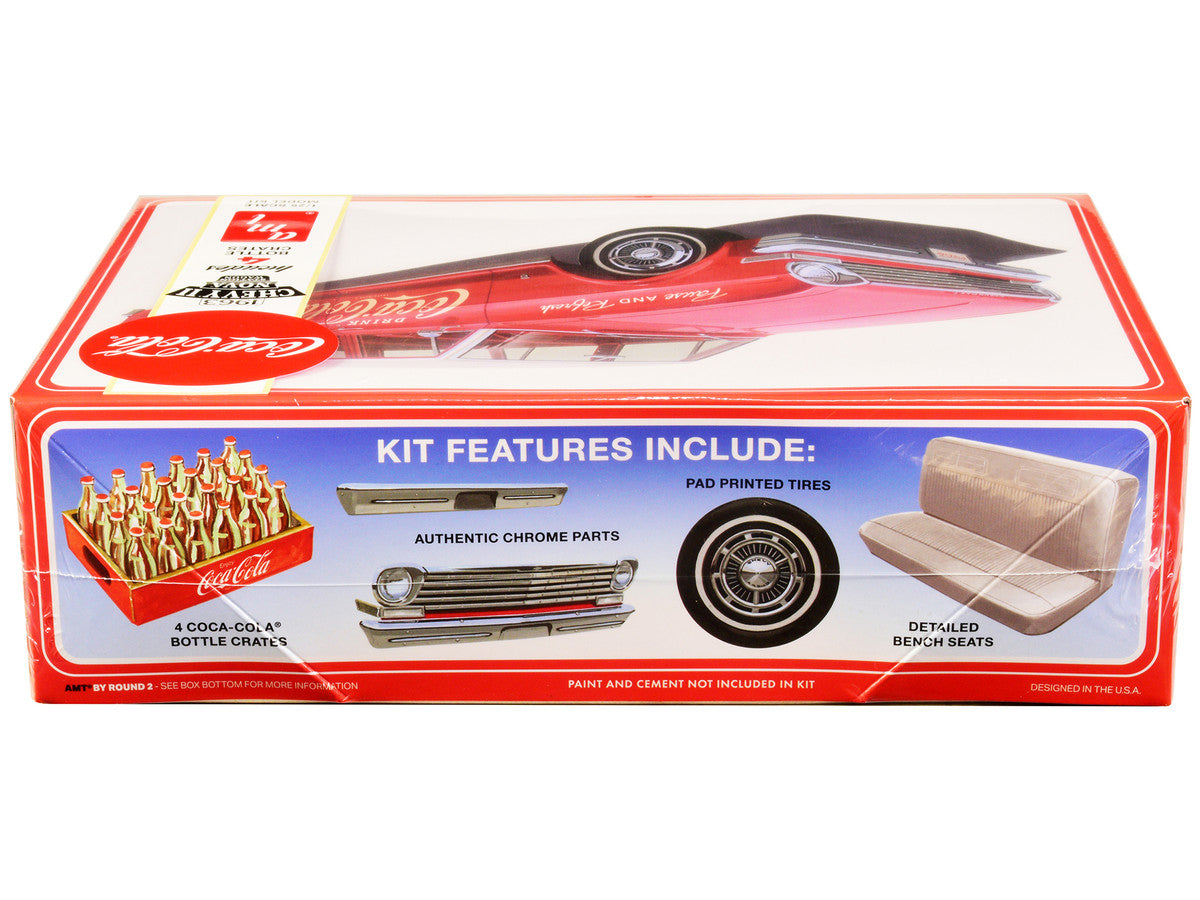 Skill 3 Model Kit 1963 Chevrolet II Nova Wagon "Coca-Cola" 1/25 Scale Model by AMT by AMT
