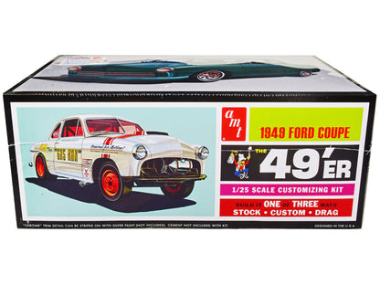 Skill 2 Model Kit 1949 Ford Coupe "The 49'er" 3-in-1 Kit 1/25 Scale Model by AMT by AMT