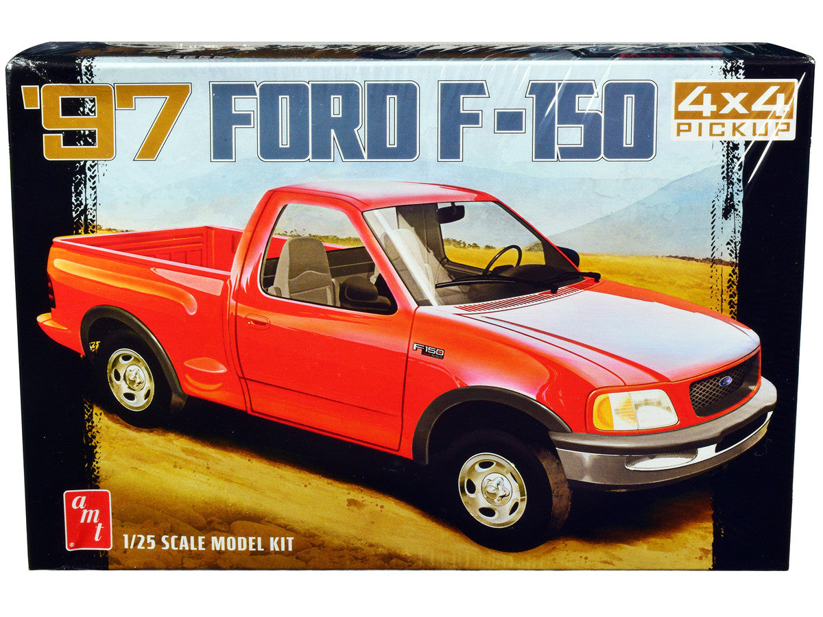 Skill 2 Model Kit 1997 Ford F-150 4X4 Pickup Truck 1/25 Scale Model by AMT by AMT