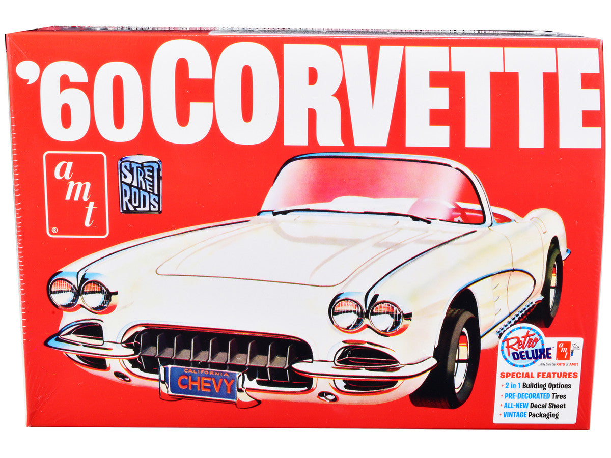 Skill 2 Model Kit 1960 Chevrolet Corvette "Street Rods" 1/25 Scale Model by AMT by AMT