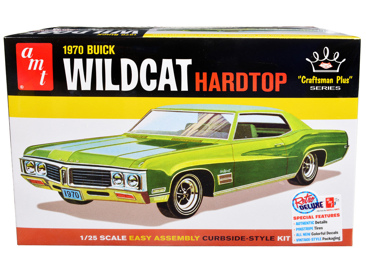 Skill 2 Model Kit 1970 Buick Wildcat Hardtop "Craftsman Plus" Series 1/25 Scale Model by AMT by AMT