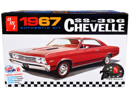 Skill 2 Model Kit 1967 Chevrolet Chevelle SS 396 "AMT Celebrating 75 Years" 1/25 Scale Model by AMT by AMT
