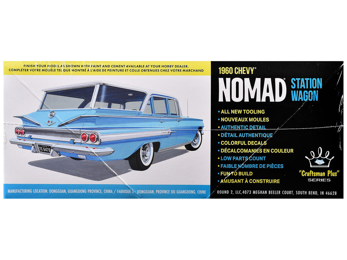 Skill 2 Model Kit 1960 Chevrolet Nomad Station Wagon "Craftsman Plus" Series 1/25 Scale Model by AMT by AMT
