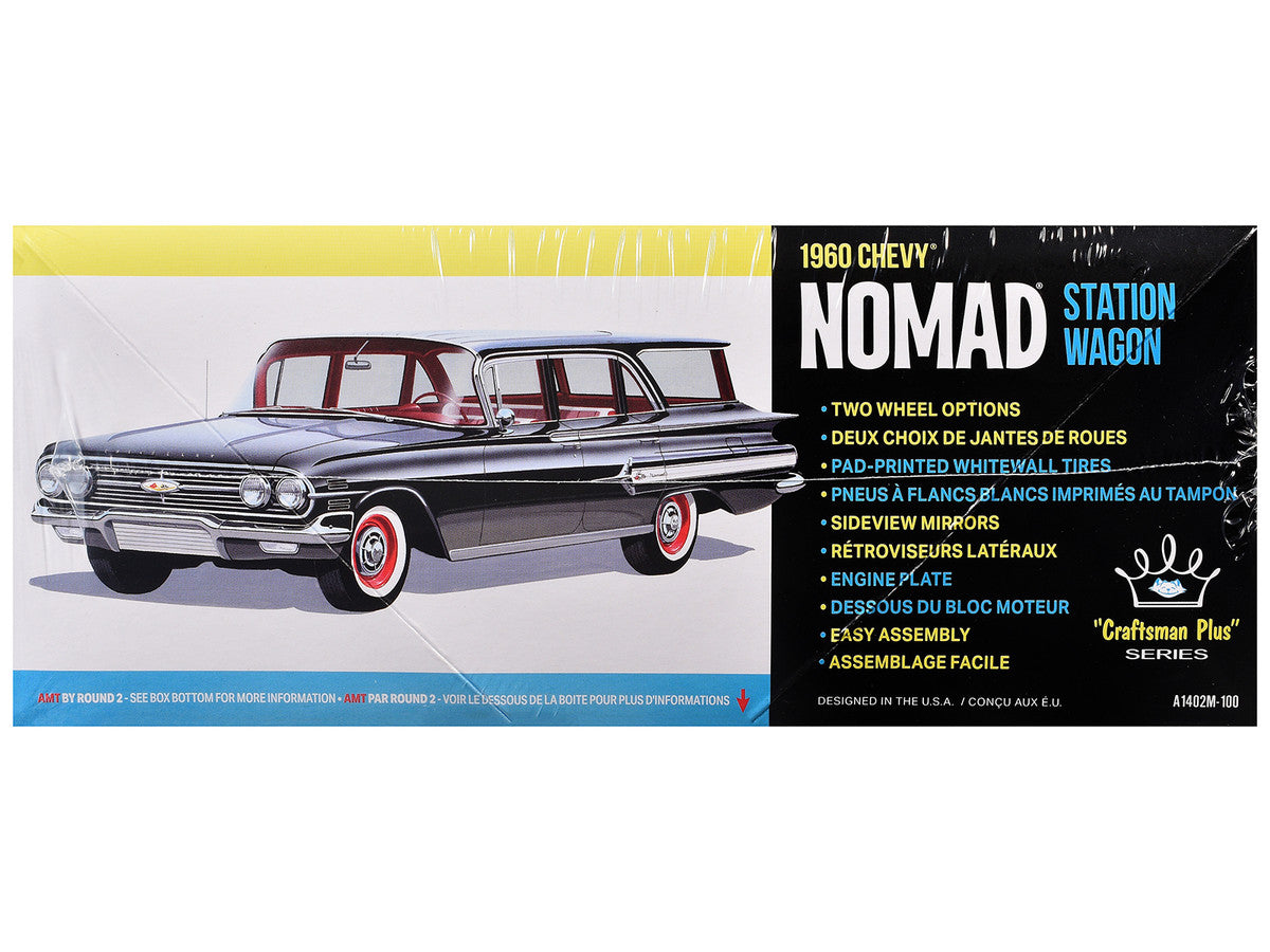 Skill 2 Model Kit 1960 Chevrolet Nomad Station Wagon "Craftsman Plus" Series 1/25 Scale Model by AMT by AMT