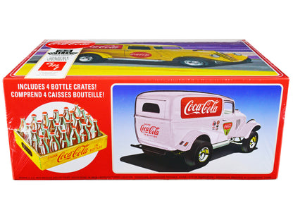Skill 2 Model Kit 1933 Willys Panel Truck "Coca-Cola" 1/25 Scale Model by AMT by AMT