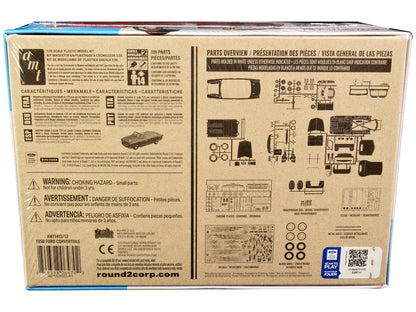 Skill 2 Model Kit 1950 Ford Convertible "Street Rods" 3-in-1 Kit 1/25 Scale Model by AMT by AMT