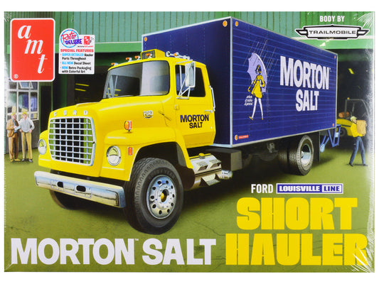 Skill 3 Model Kit Ford Louisville Line Short Hauler "Morton Salt" 1/25 Scale Model by AMT by AMT